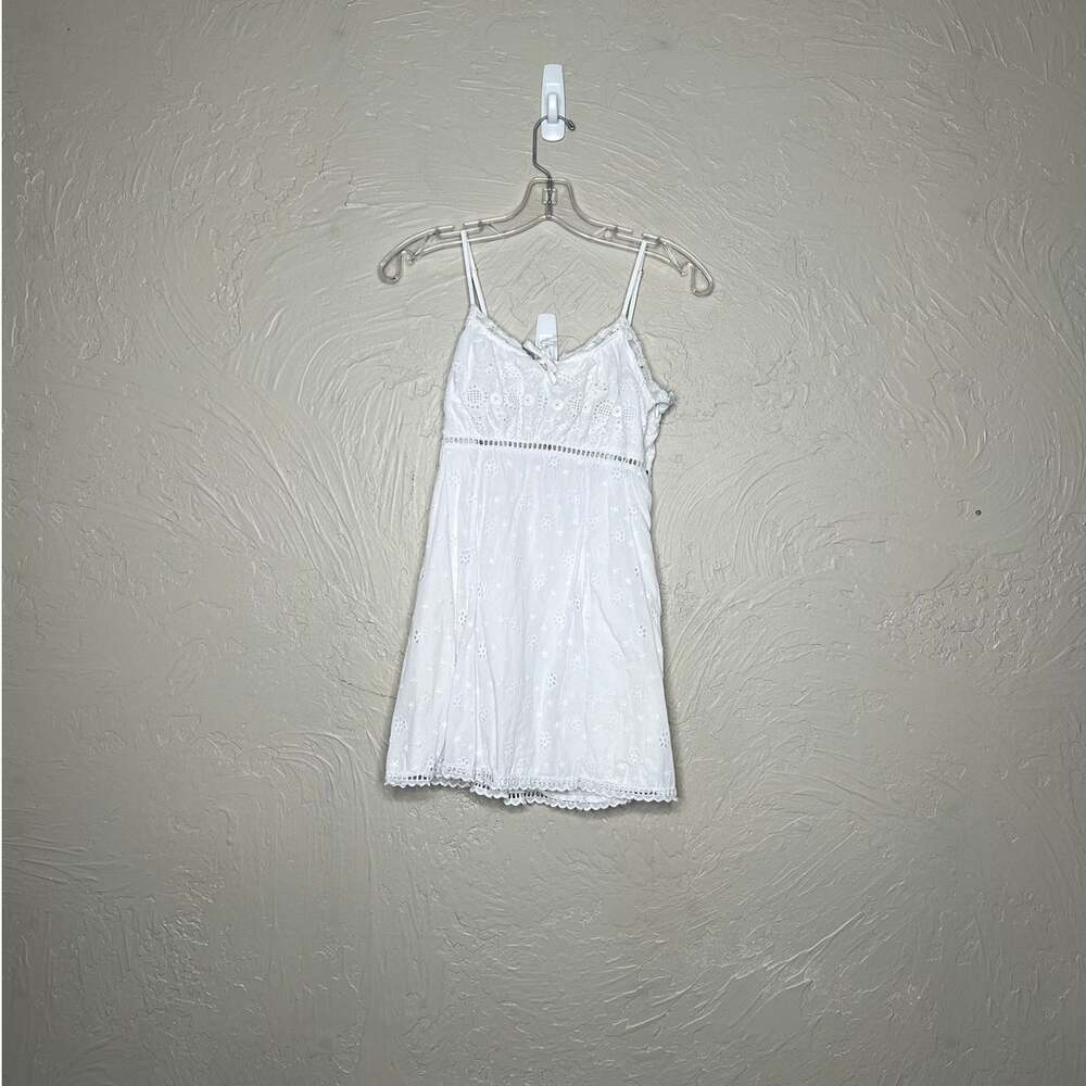 LoveShackFancy Girls White Eyelet Lace Top Size 14